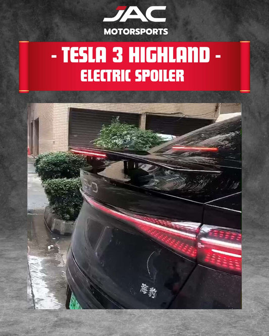 TESLA MODEL 3 2024+ ELECTRONIC SPOILER (AUTO OPEN/CLOSE) full catalog page