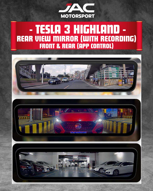 TESLA MODEL 3 2024+ REAR VIEW MIRROR W RECORDING (DUO CAM) full catalog page