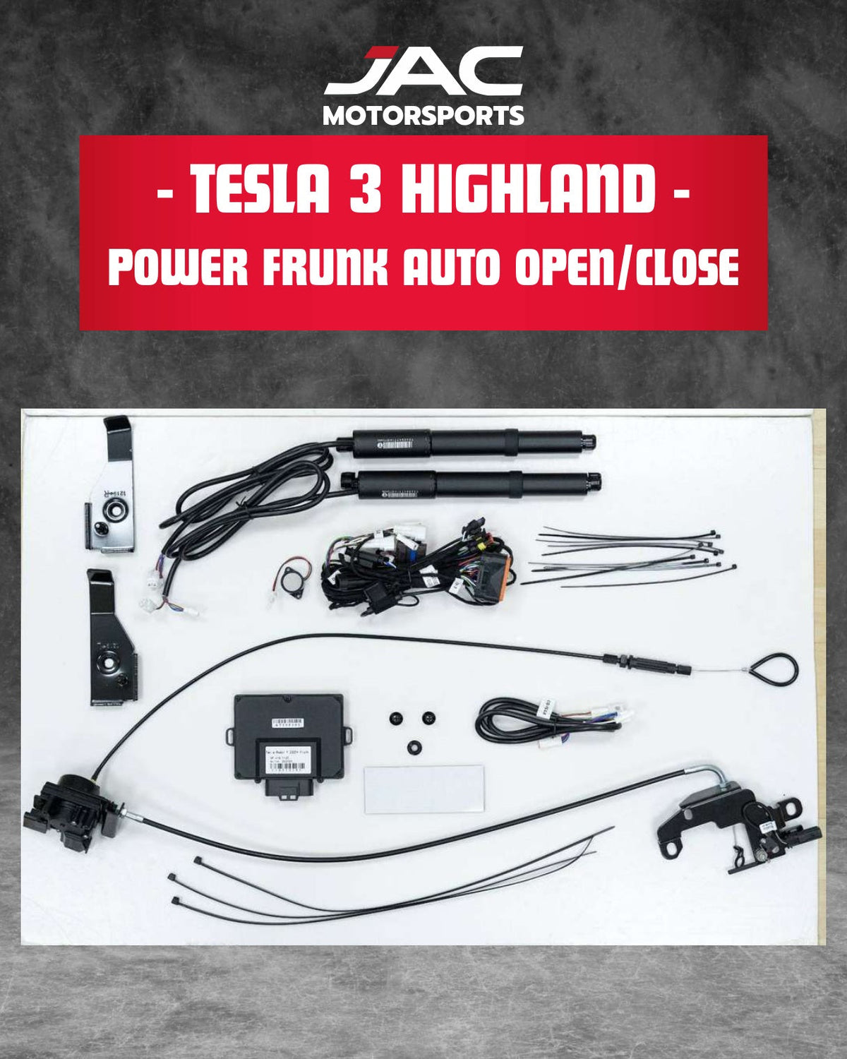 TESLA MODEL 3 2024+ POWER FRUNK full catalog page