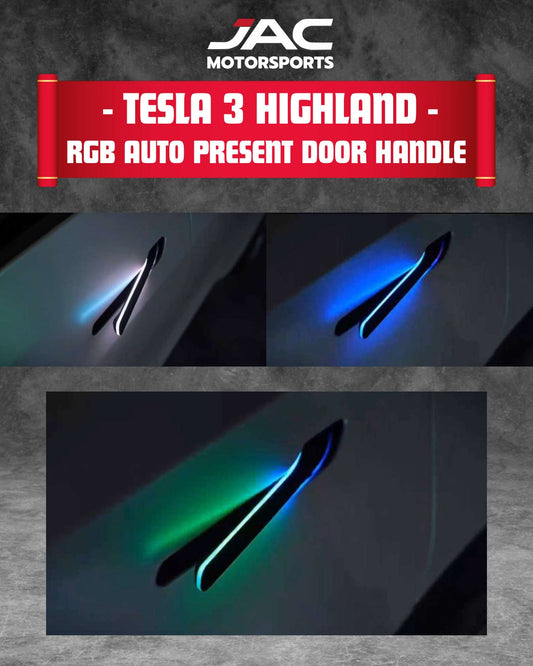 TESLA MODEL 3 2024+ RGB LED DOOR HANDLE full catalog page