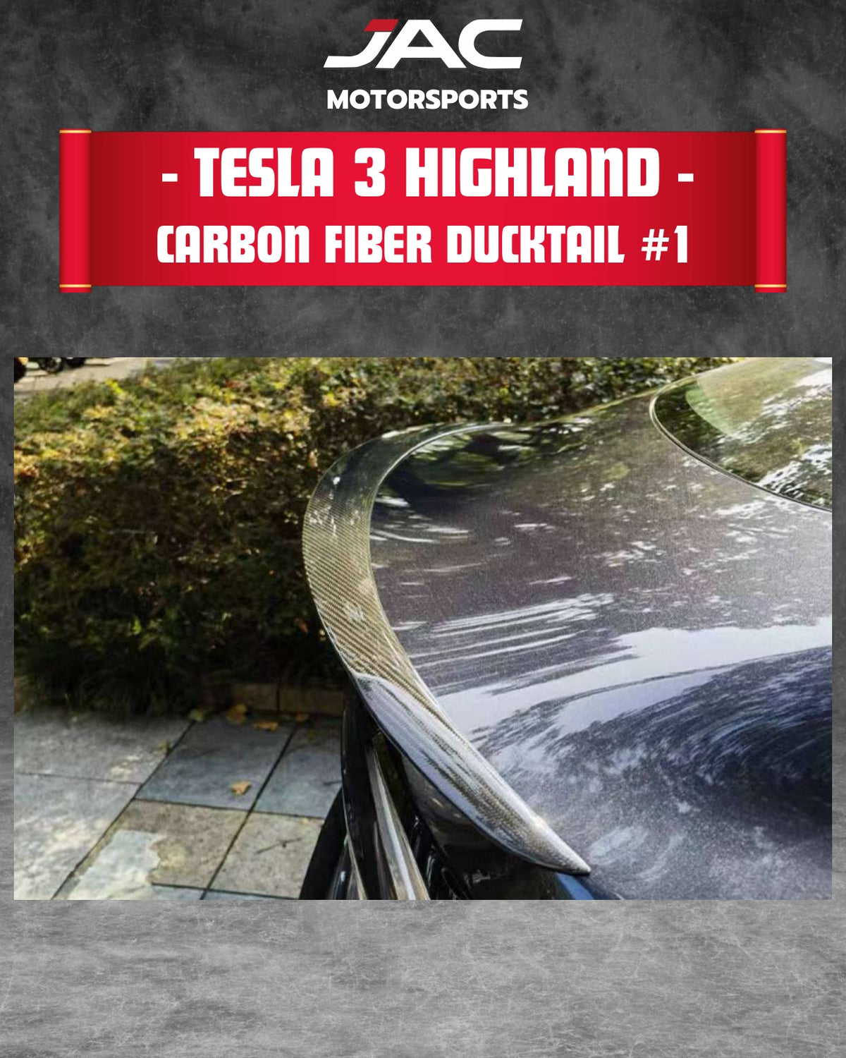 TESLA MODEL 3 2024+ CF DUCKTAIL #1 full catalog page