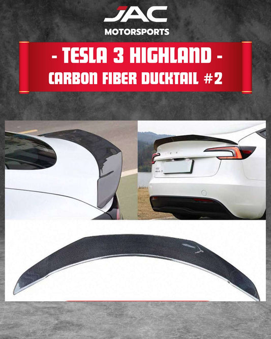 TESLA MODEL 3 2024+ CF DUCKTAIL #2 full catalog page